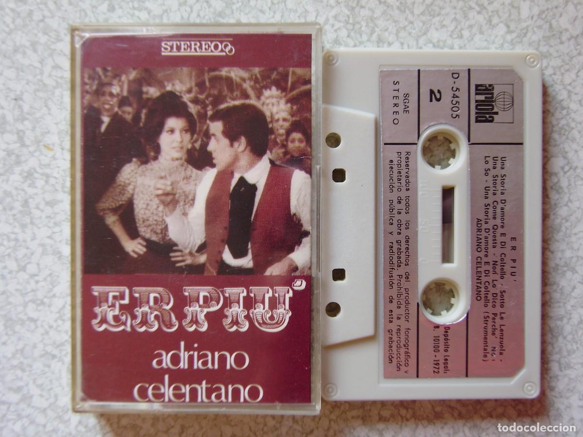 Casetes antiguos: ADRIANO CELENTANO..ER PIU......PEDIDO MINIMO 5&euro; - Foto 1