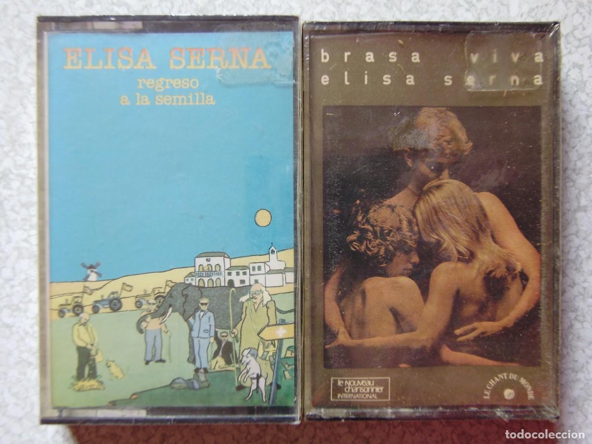 Casetes antiguos: LOTE DE 2 CASETES DE ELISA SERNA...PRECINTADAS - Foto 1