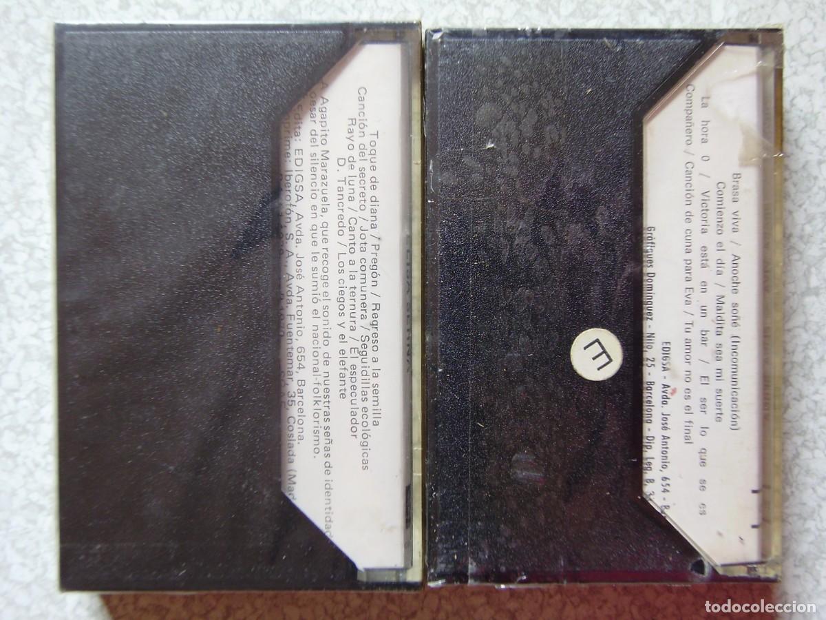 Casetes antiguos: LOTE DE 2 CASETES DE ELISA SERNA...PRECINTADAS - Foto 2