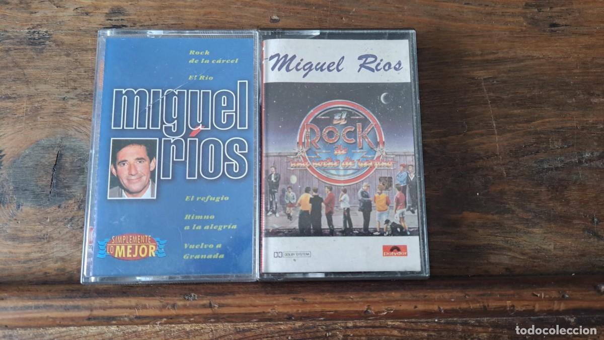 Casetes antiguos: MIGUEL RIOS 2 CASETE - Foto 1