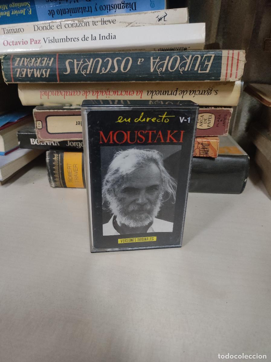 Casetes antiguos: Moustaki &ndash; En Directo - Foto 1