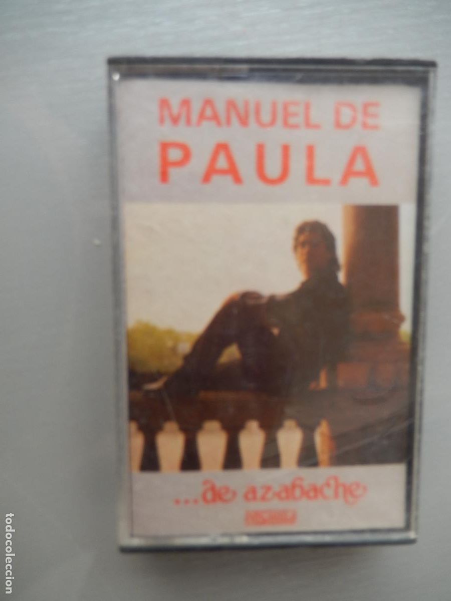 Cassetes antigas: MANUEL PAULA ... DE AZABACHE - PASARELA - CASETE