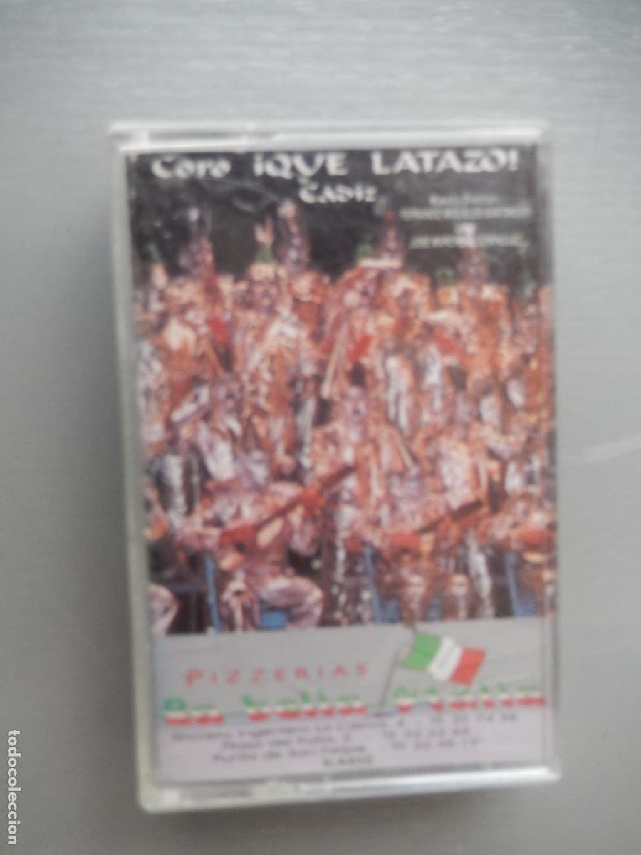 Casetes antiguos: &iexcl; QUE LATAZO ! CORO CARNAVAL DE CADIZ - CASETE