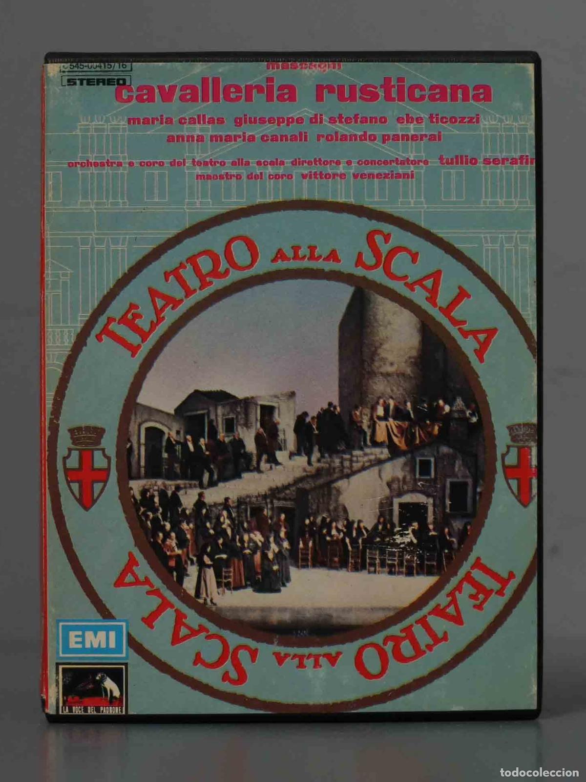 Casetes antiguos: CASSETTE. CAVALLERIA RUSTICANA. SERAFIN - Foto 1