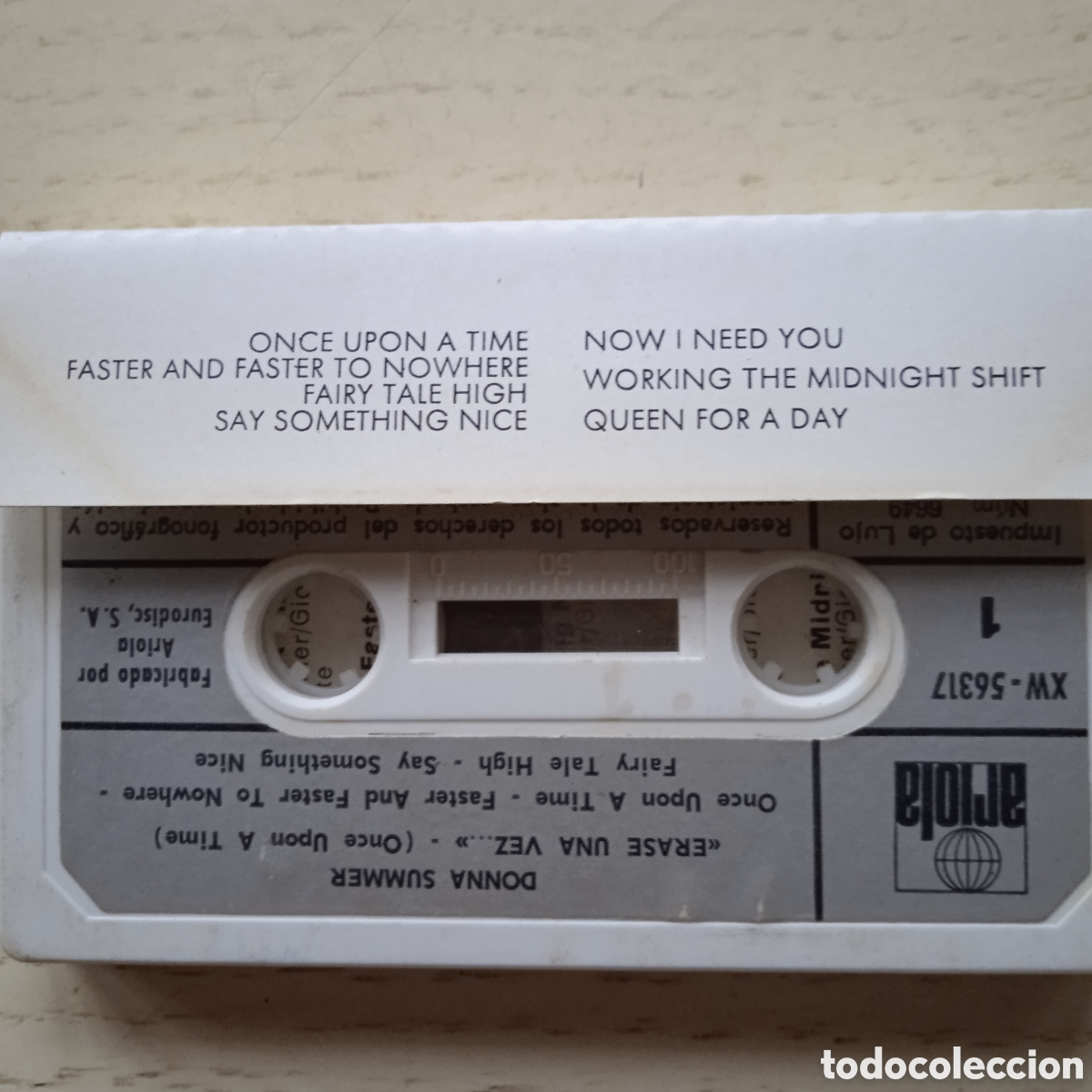 Casetes antiguos: Cass Donna Summer - Foto 2