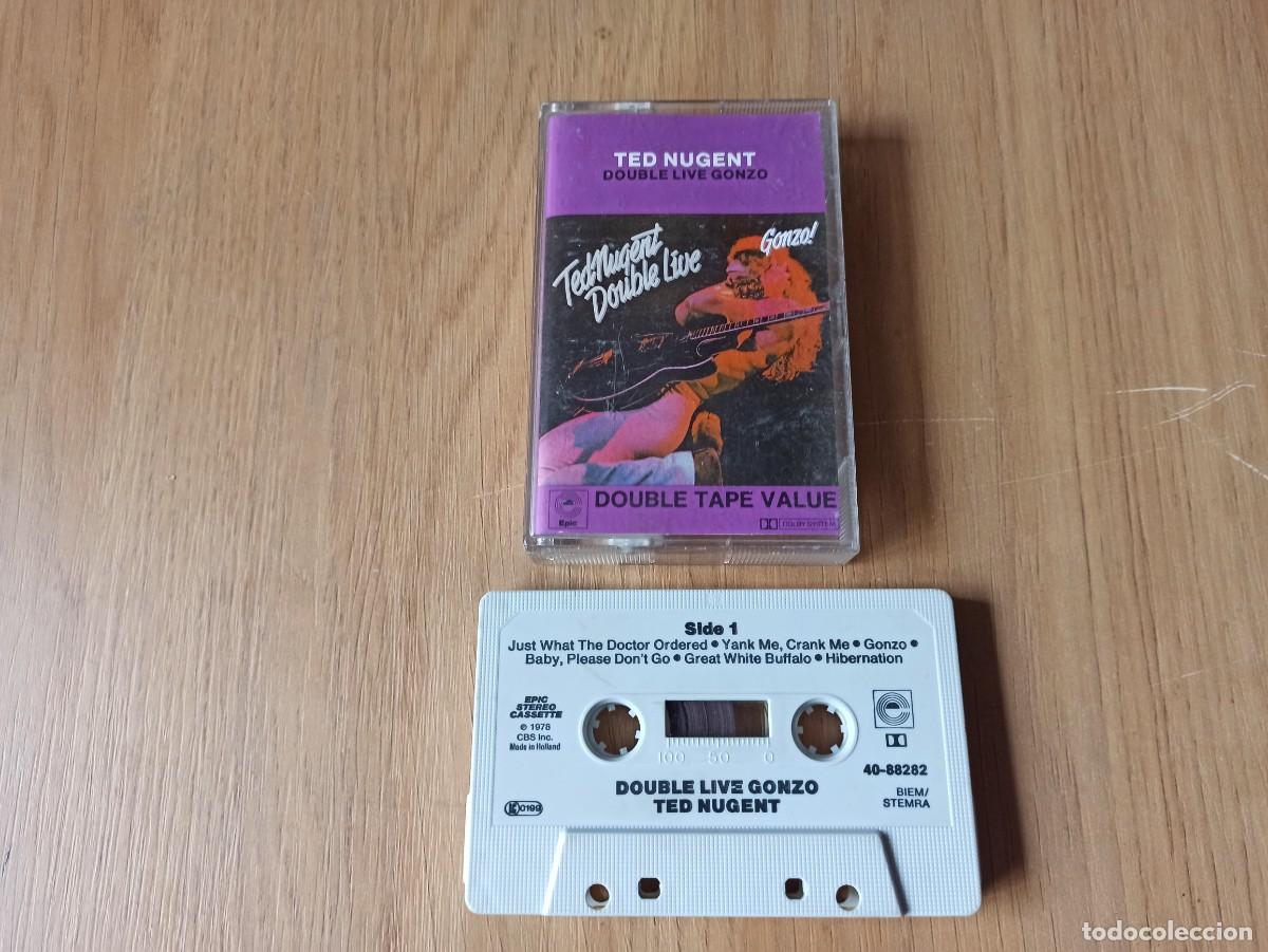 Casetes antiguos: Ted Nugent &ndash; Double Live Gonzo!. holanda, 1978 - Foto 1