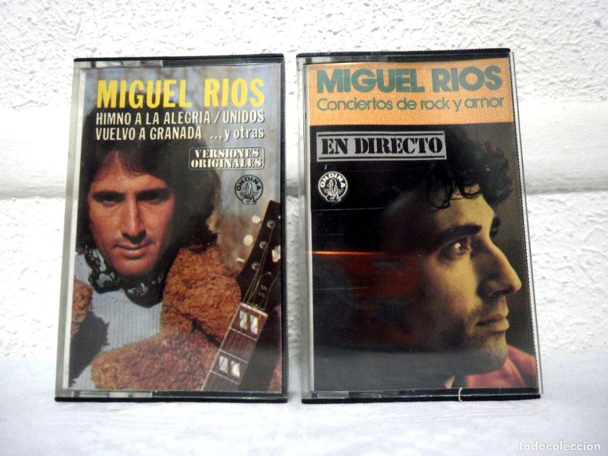 Casetes antiguos: Lote Miguel R&iacute;os (2 cassettes) - Foto 1