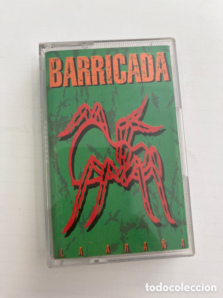 Casetes antiguos: BARRICADA. La ara&ntilde;a - Foto 1