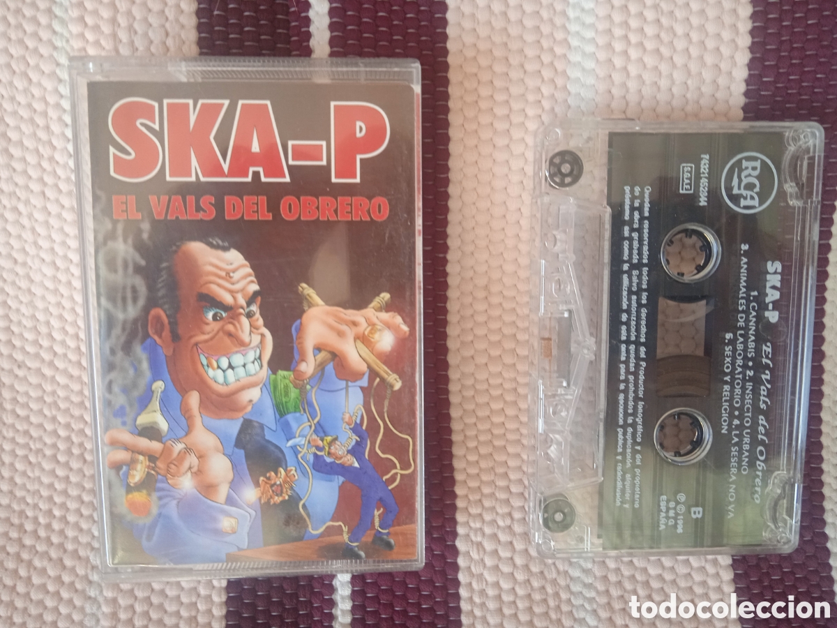 Casetes antiguos: SKA-P * EL VALS DEL OBRERO (BMG 1996) - Foto 1