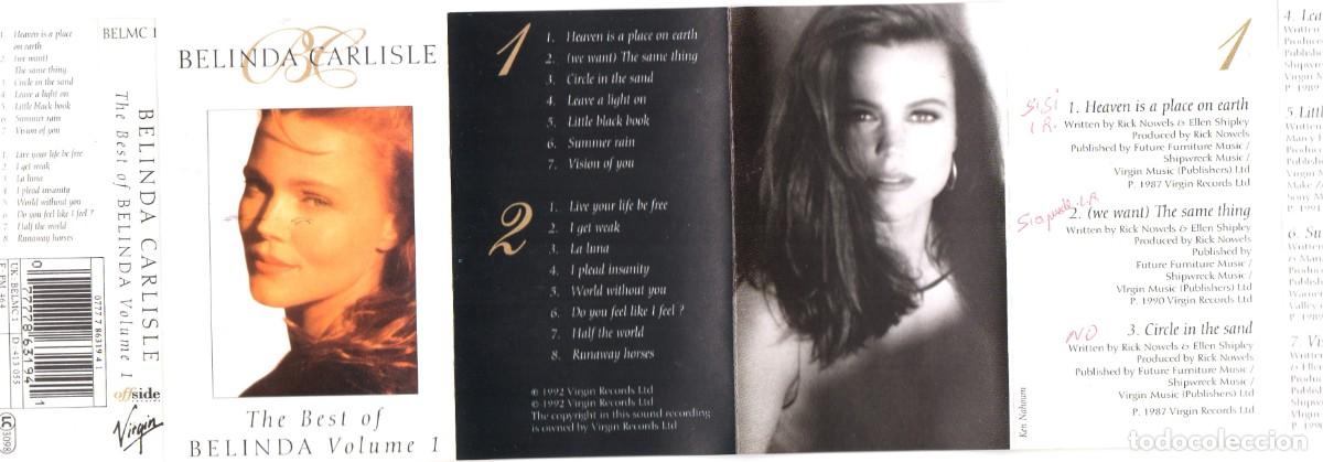 Casetes antiguos: BELINDA CARLISLE - Foto 2
