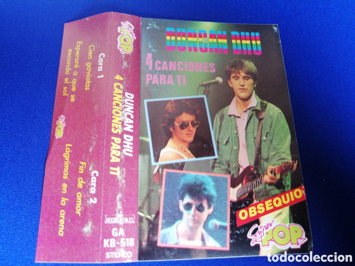 Casetes antiguos: DUCAN DHU S&Uacute;PER POP - Foto 6
