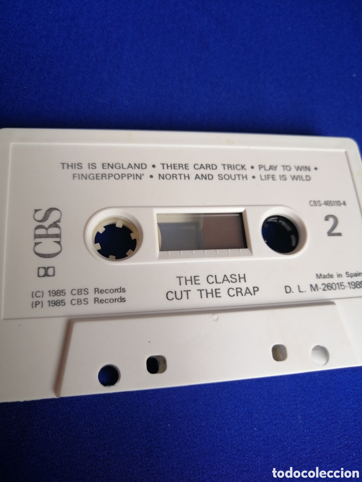 Casetes antiguos: THE CLASH CUT THE CRAP 1985 - Foto 6