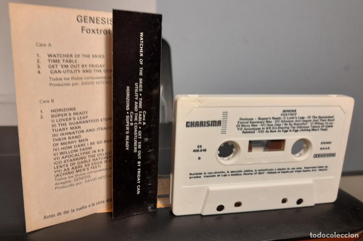 Casetes antiguos: CASETE GENESIS : FOXTROT - Foto 2