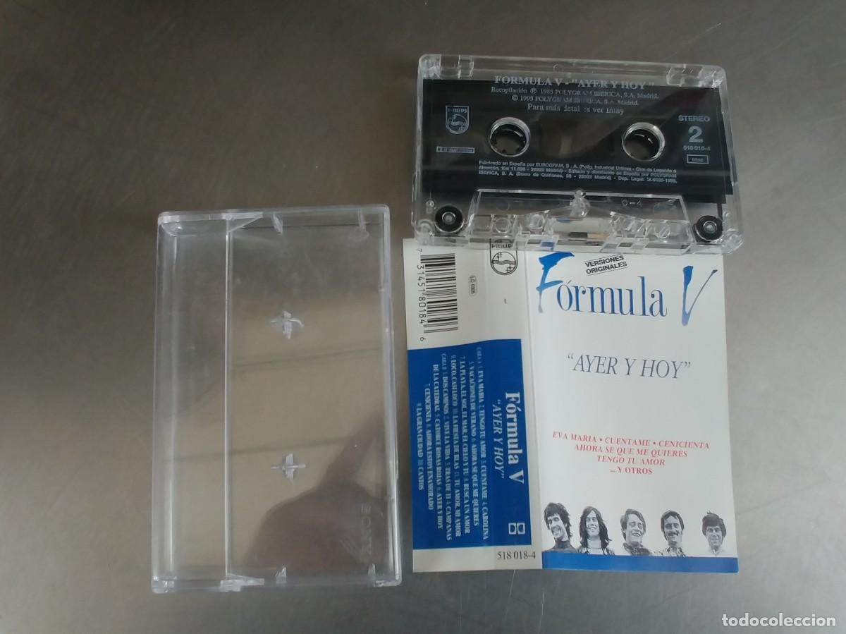 Casetes antiguos: FORMULA V-CASETE AYER Y HOY - Foto 1
