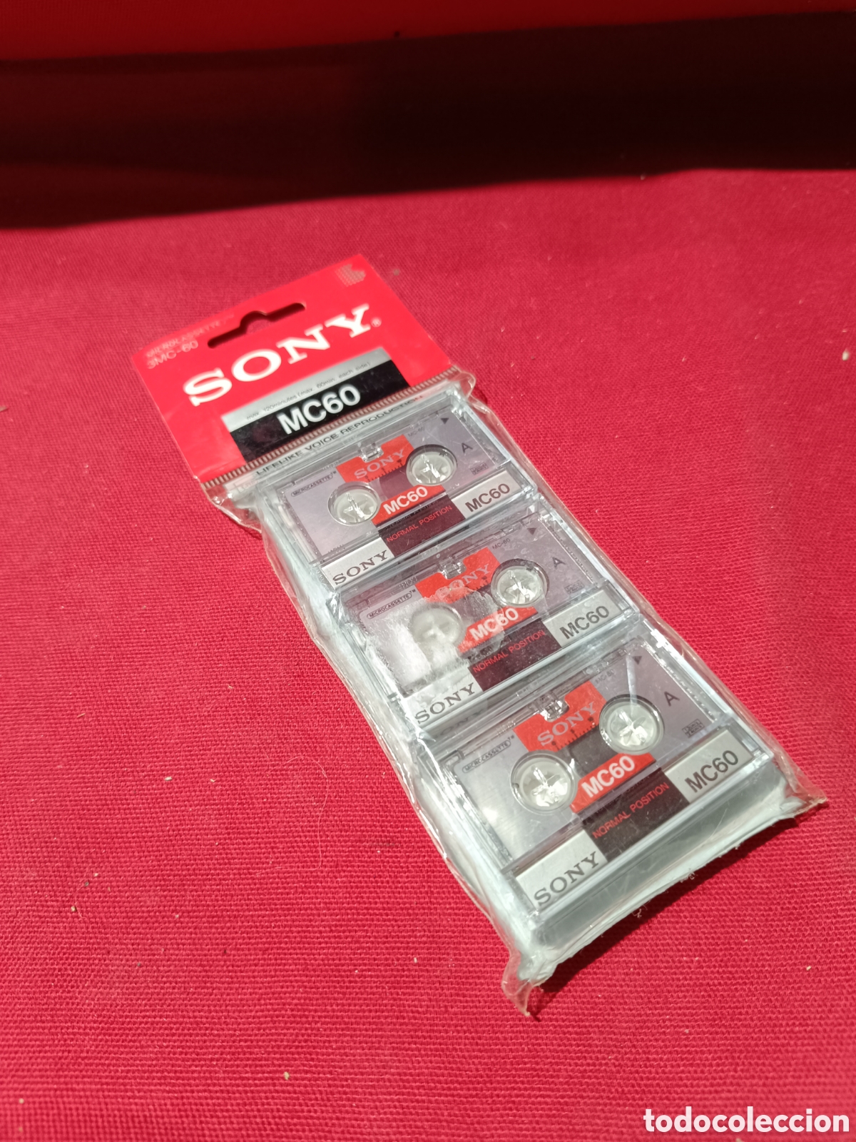 Casetes antiguos: Paquete 3 mini cintas SONYC 60