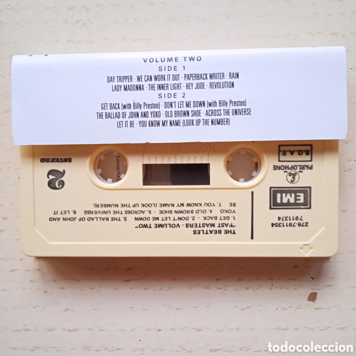 Casetes antiguos: Cass The Beatles - Foto 2