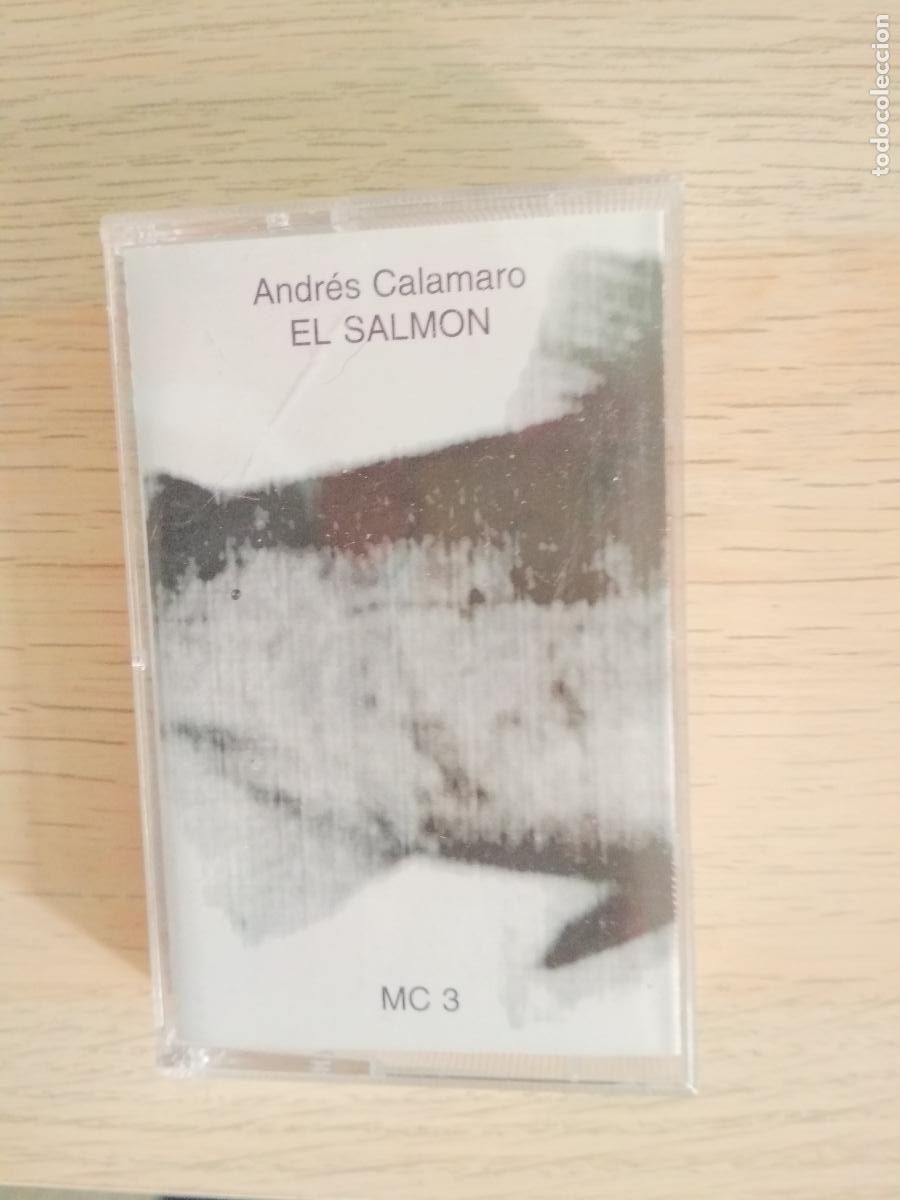 Casetes antiguos: ANDR&Eacute;S CALAMARO - EL SALMON - MC 3 - WARNER - Foto 4