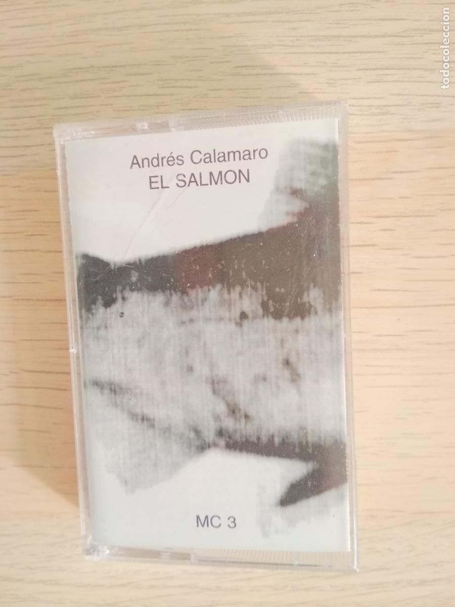 Casetes antiguos: ANDR&Eacute;S CALAMARO - EL SALMON - MC 3 - WARNER - Foto 1