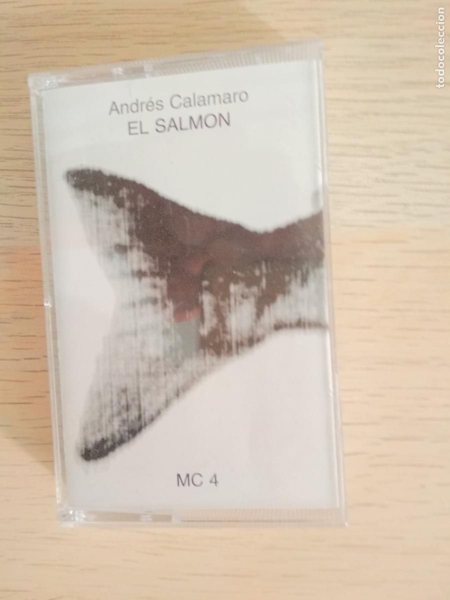 Casetes antiguos: ANDR&Eacute;S CALAMARO - EL SALMON - MC 4 - WARNER - Foto 1