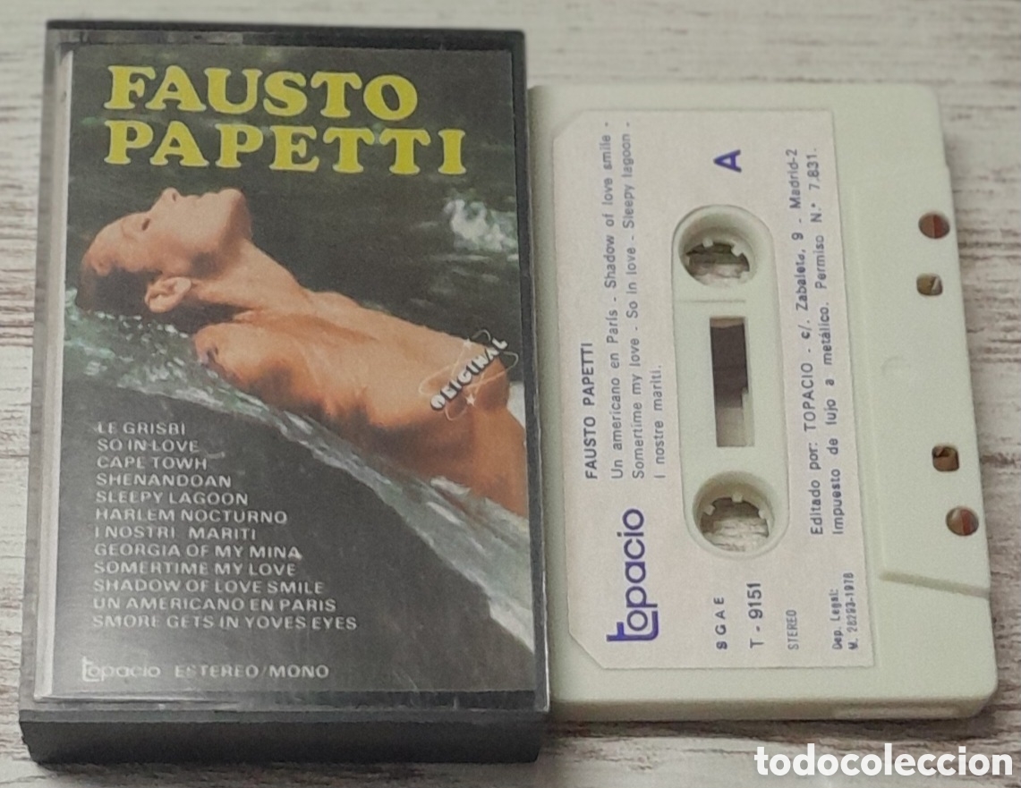 Casetes antiguos: FAUSTO PAPETTI - Foto 1