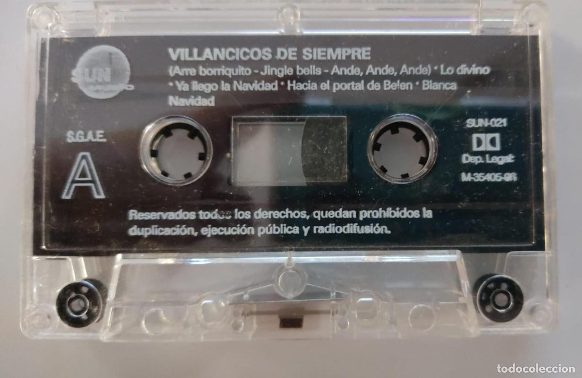 Casetes antiguos: VILLANCICOS DE SIEMPRE. - Foto 4