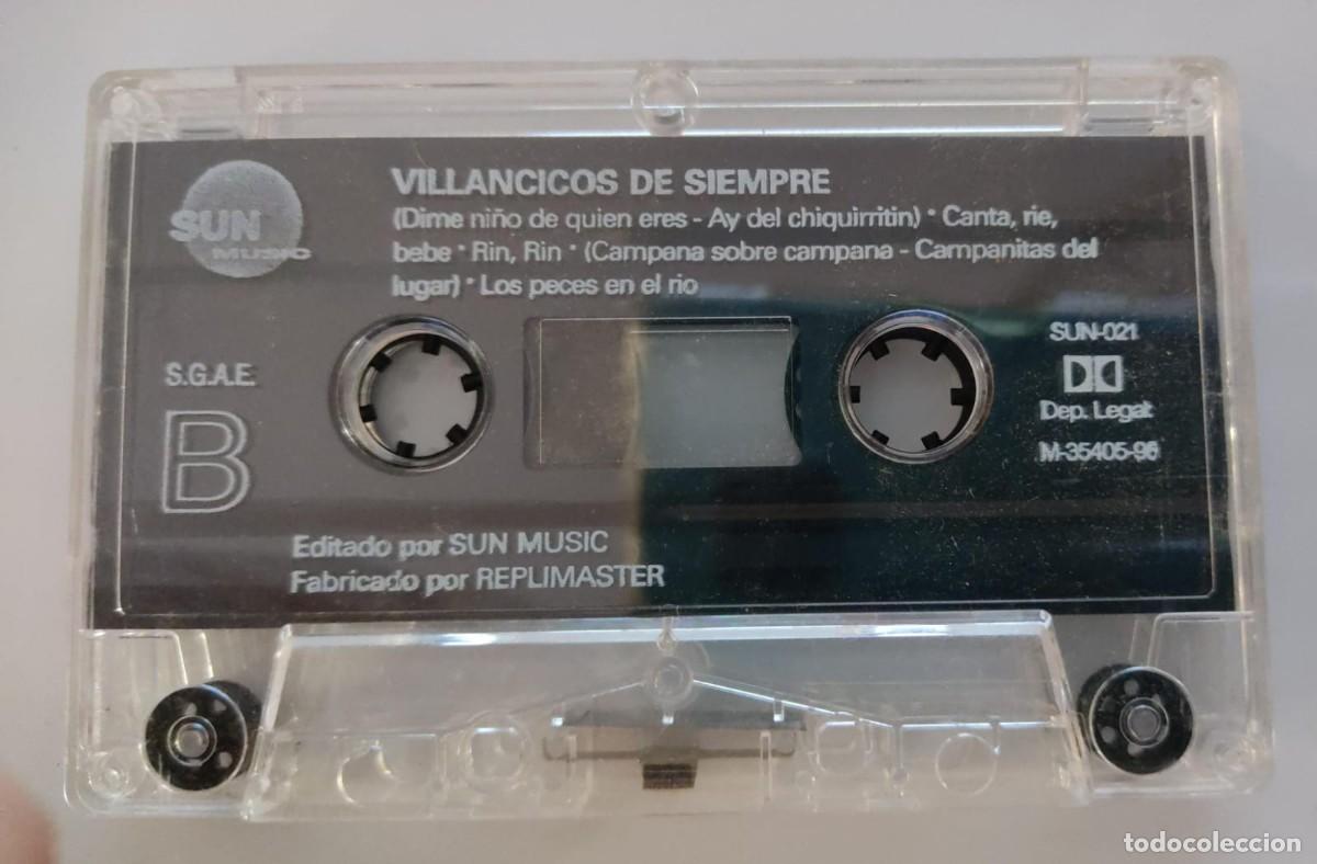 Casetes antiguos: VILLANCICOS DE SIEMPRE. - Foto 5
