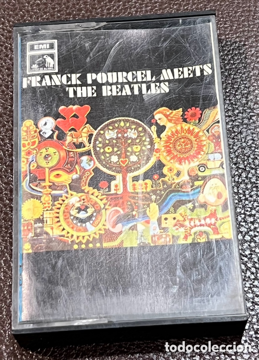 Casetes antiguos: Cinta de Cassette. Frank Pourcel. &ldquo;Meets the Beatles&rdquo;. - Foto 1