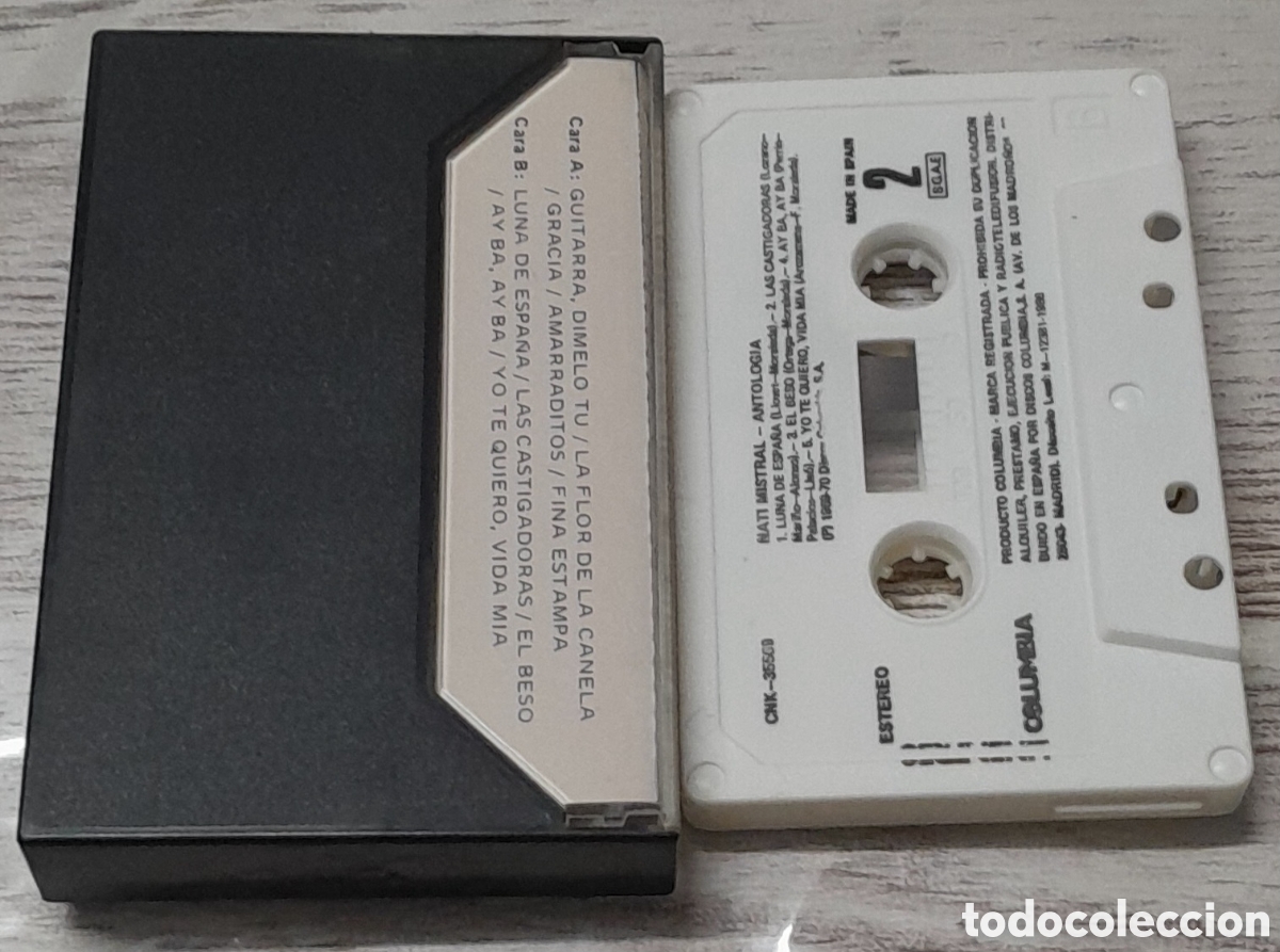 Casetes antiguos: NATI MISTRAL - ANTOLOGIA - Foto 2