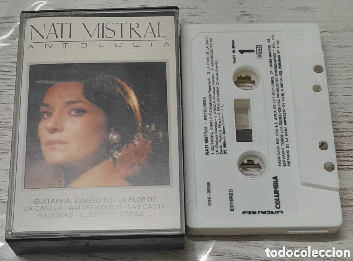Casetes antiguos: NATI MISTRAL - ANTOLOGIA - Foto 1