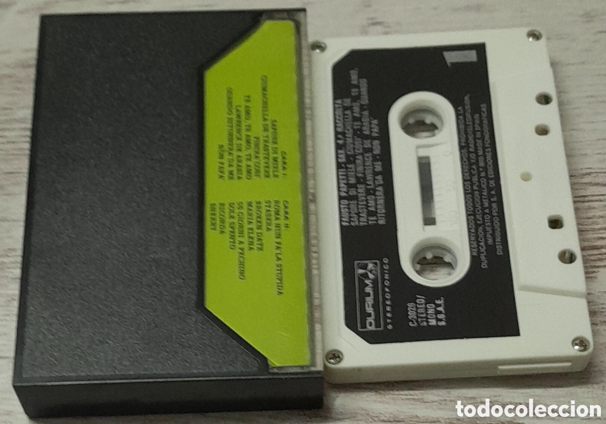 Casetes antiguos: FAUSTO PAPETTI - SAX 4a RACCOLTA - Foto 2