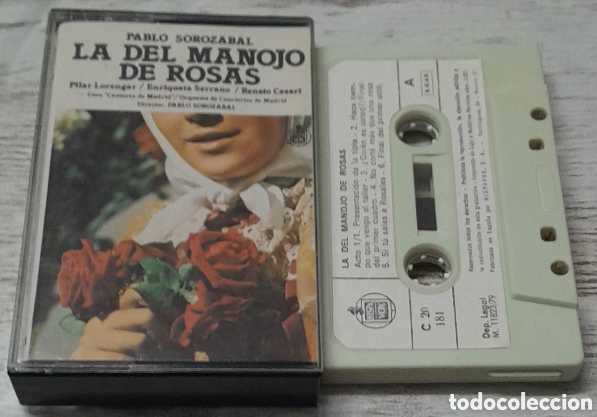 Casetes antiguos: LA DEL MANOJO DE ROSAS - Foto 1