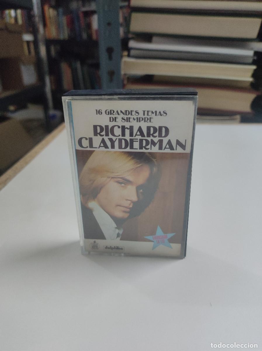 Casetes antiguos: Richard Clayderman &ndash; 16 Grandes Temas De Siempre - Foto 1