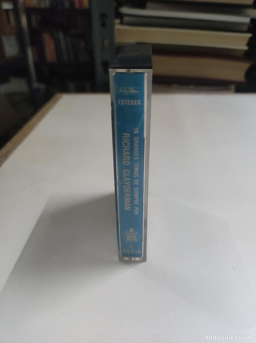 Casetes antiguos: Richard Clayderman &ndash; 16 Grandes Temas De Siempre - Foto 3