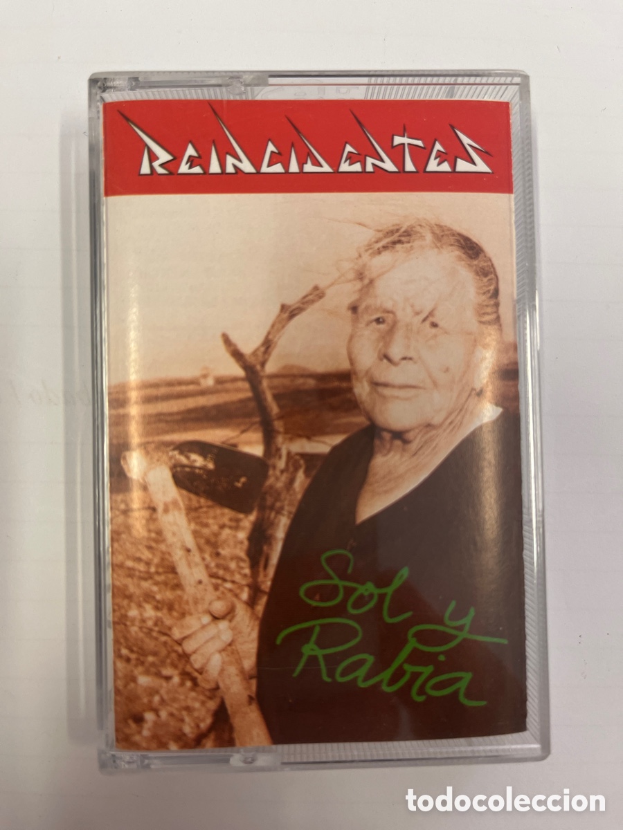 Casetes antiguos: REINCIDENTES. Sol y rabia. P19K - Foto 1