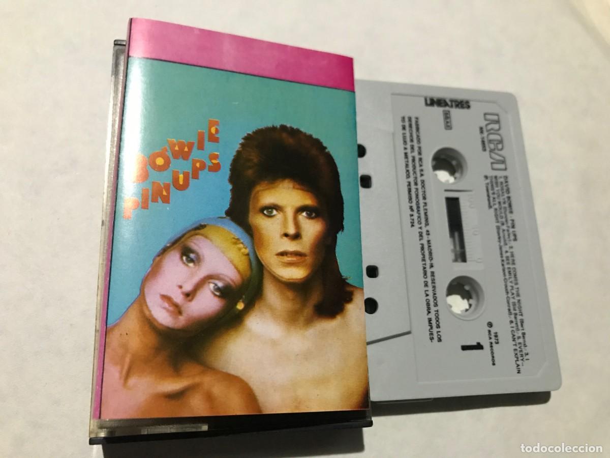 Casetes antiguos: DAVID BOWIE - PINUPS CASSETTE CINTA RCA 1974 - Foto 1