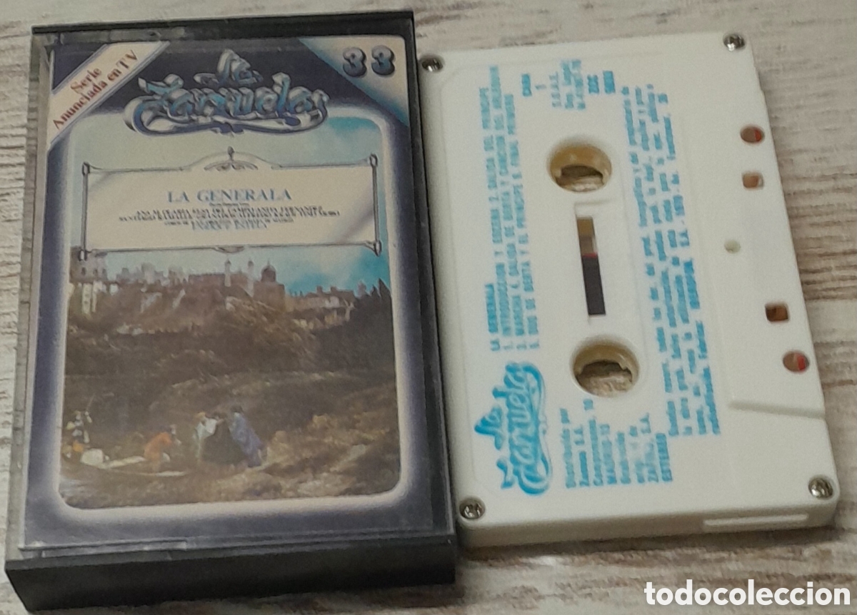 Casetes antiguos: LA GENERALA - LA ZARZUELA 33 - Foto 1