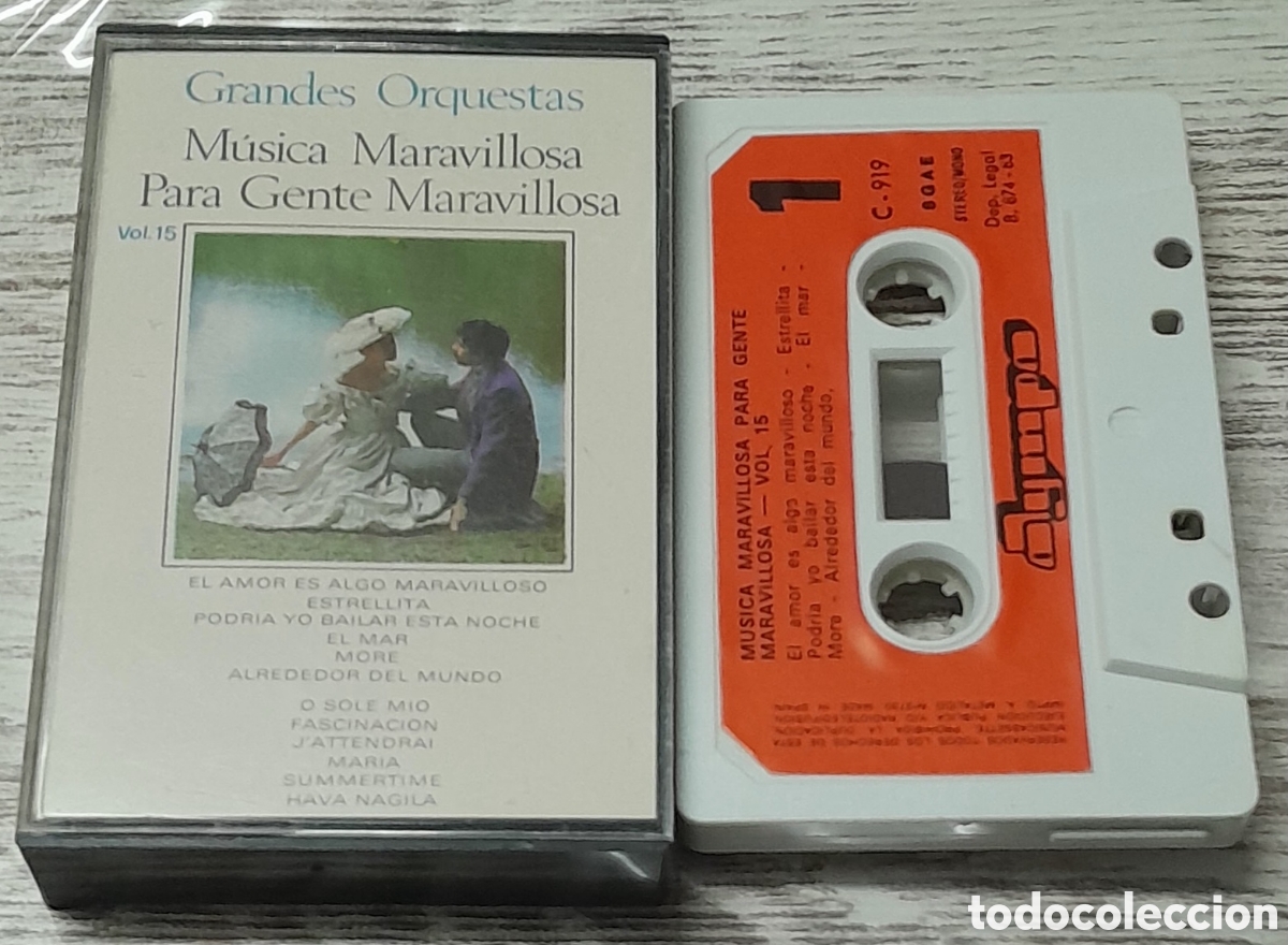Alte Kassetten: M&Uacute;SICA MARAVILLOSA PARA GENTE MARAVILLOSA VOL. 15