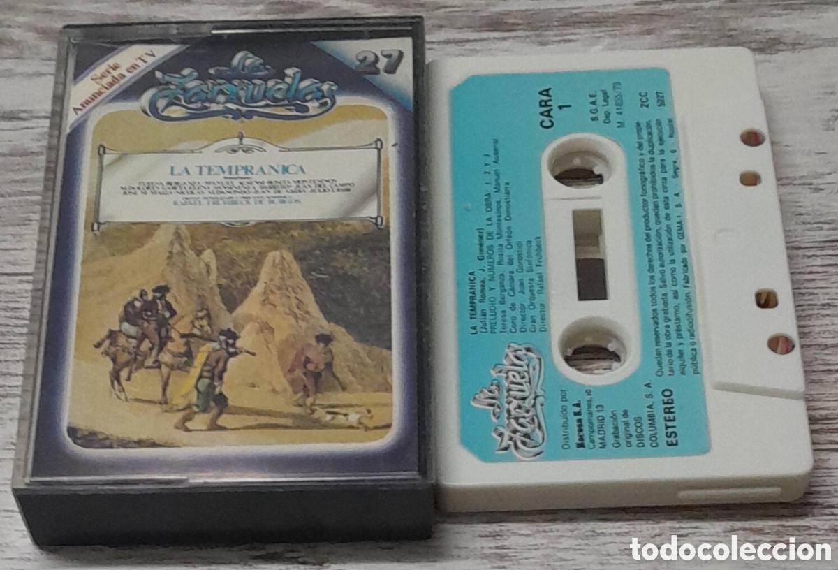 Old Cassettes: LA TEMPRANICA - LA ZARZUELA 27