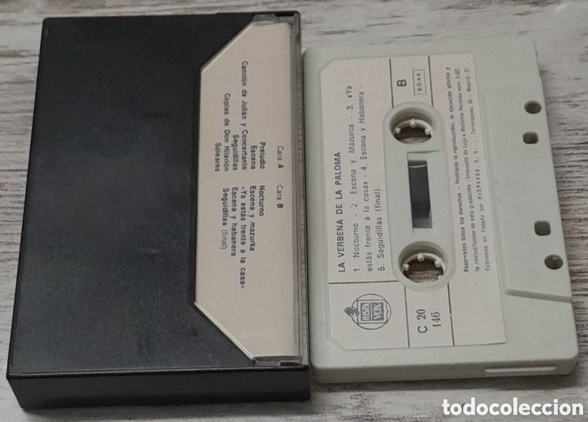 Casetes antiguos: LA VERBENA DE LA PALOMA - Foto 2