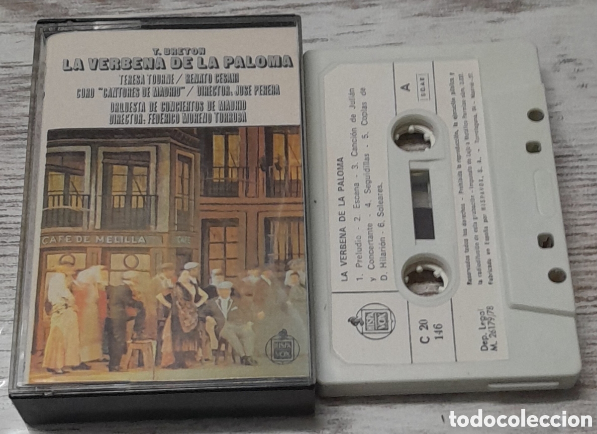 Casetes antiguos: LA VERBENA DE LA PALOMA - Foto 1
