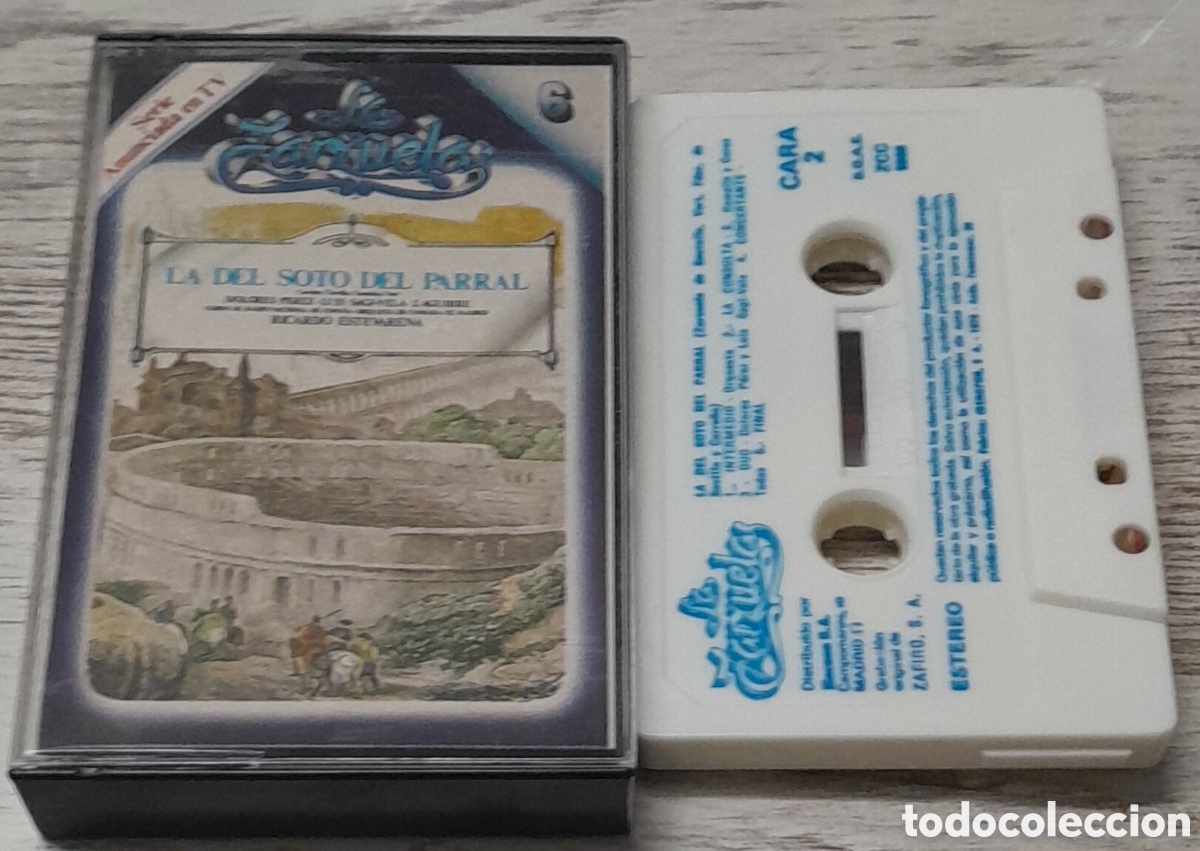 Alte Kassetten: LA DEL SOTO DEL PARRAL - LA ZARZUELA 6