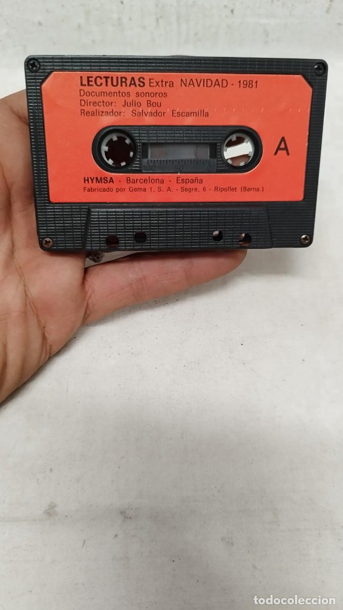Cassetes antigas: CASETE DE LECTURAS EXTRA NAVIDAD 1981 ,DOCUMENTOS SONOROS