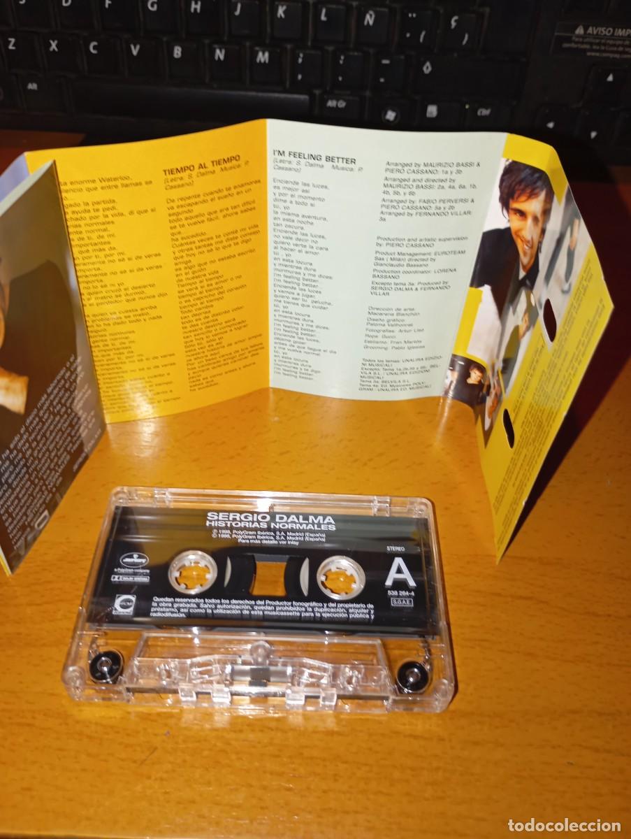 Casetes antiguos: SERGIO DALMA &rdquo;historias normales&rdquo; - Foto 3
