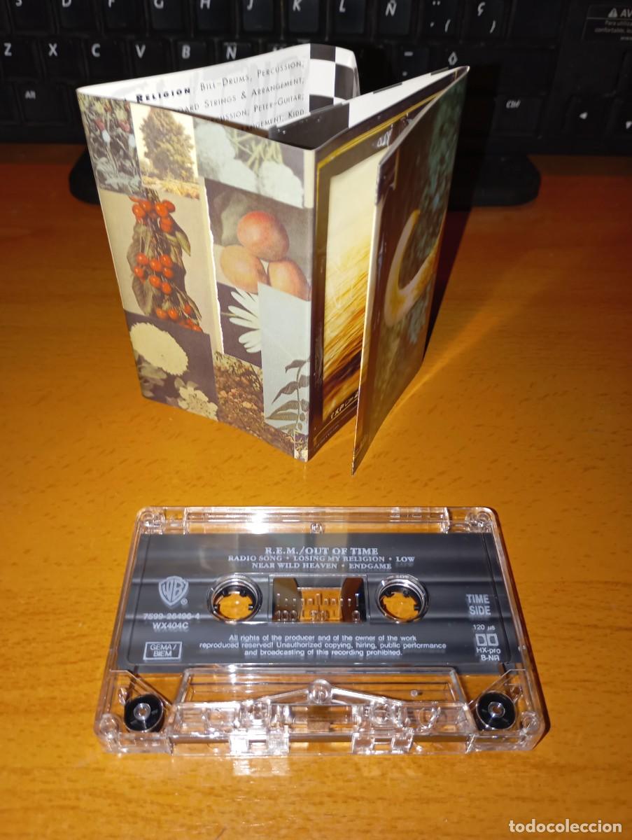 Casetes antiguos: R.E.M. &rdquo;out of time&rdquo; - Foto 3
