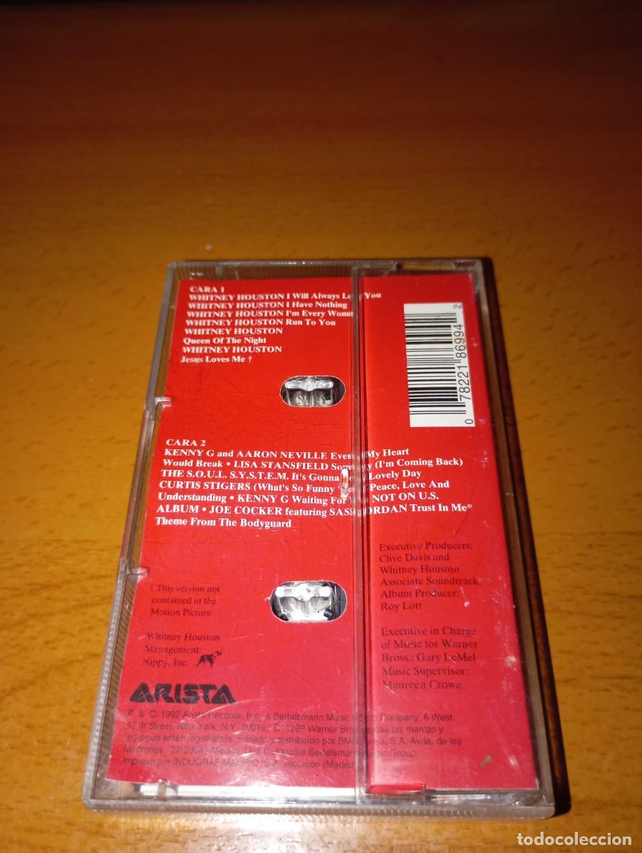Casetes antiguos: Whitney Houston&rdquo;The bodyguard&rdquo; - Foto 2