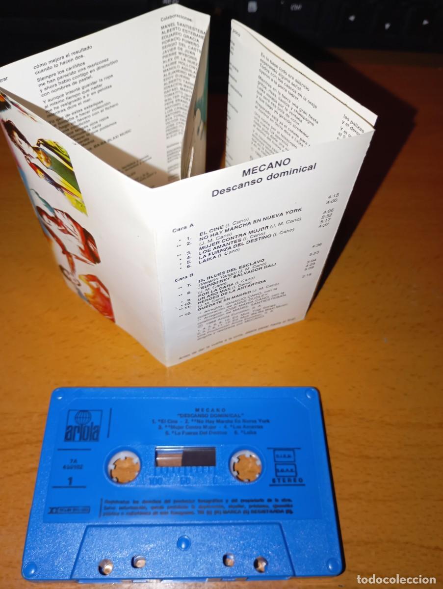 Casetes antiguos: MECANO &rdquo;Descanso dominical&rdquo; - Foto 3