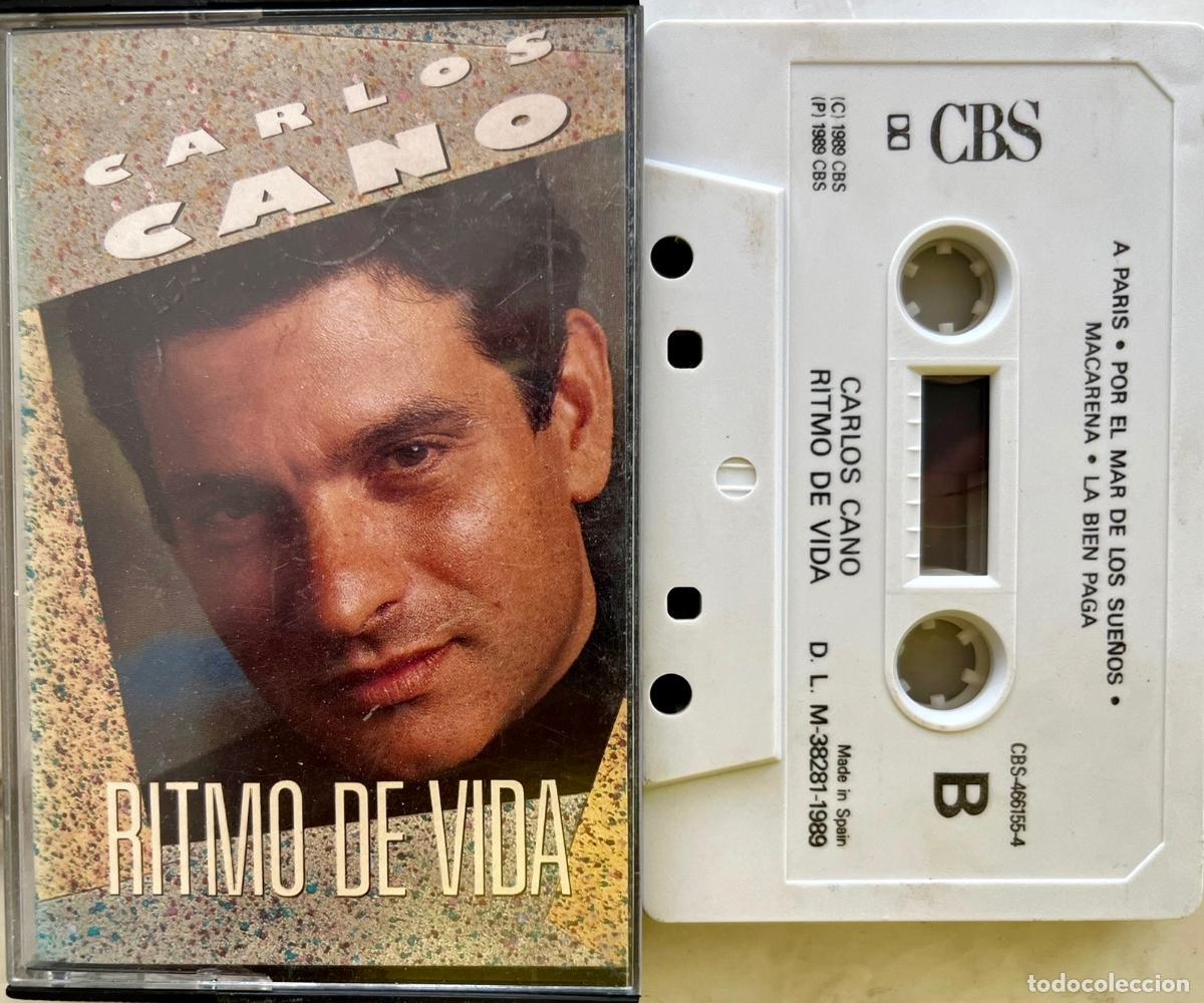 Casetes antiguos: CARLOS CANO. RITMO DE VIDA. CASETE - Foto 1