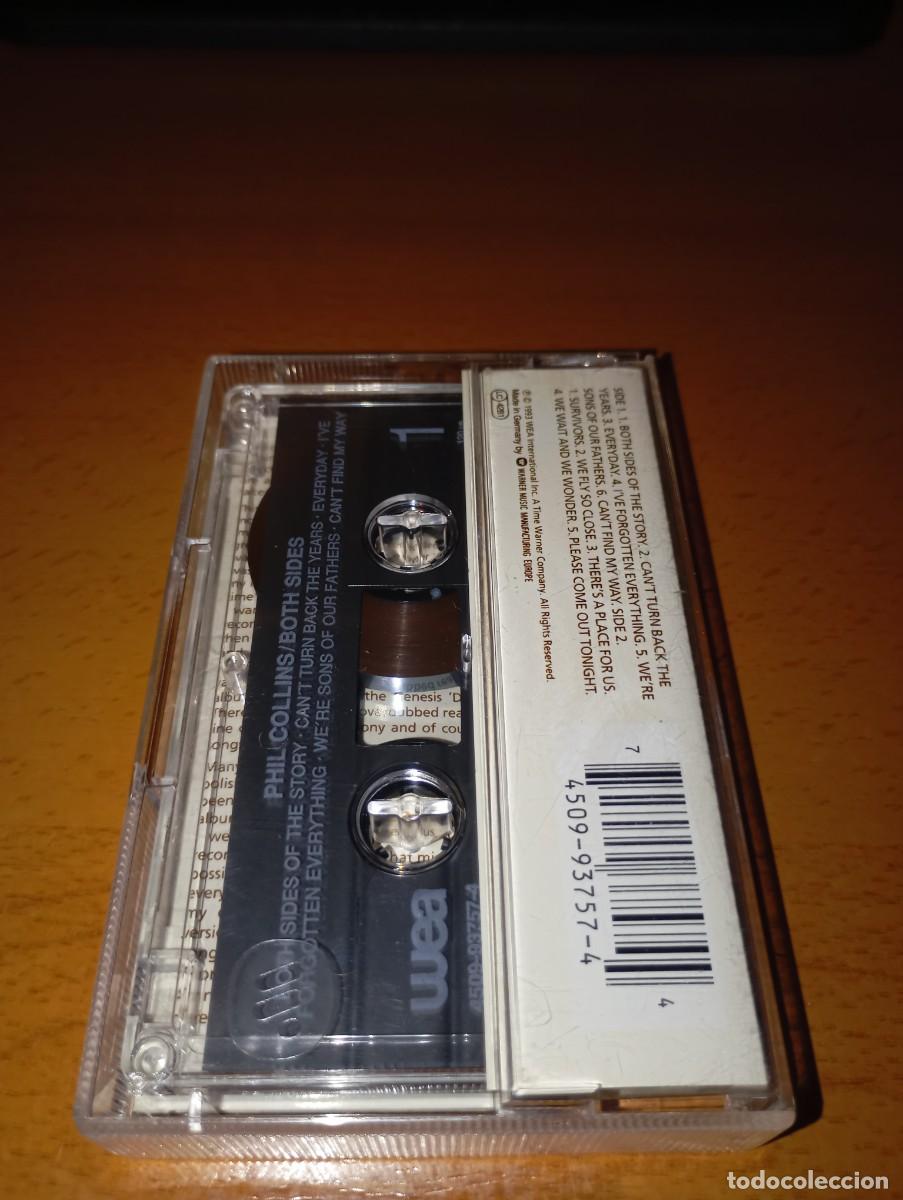 Casetes antiguos: PHIL COLLINS &rdquo;Both sides&rdquo; - Foto 2