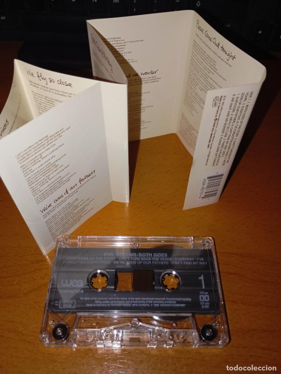 Casetes antiguos: PHIL COLLINS &rdquo;Both sides&rdquo; - Foto 3
