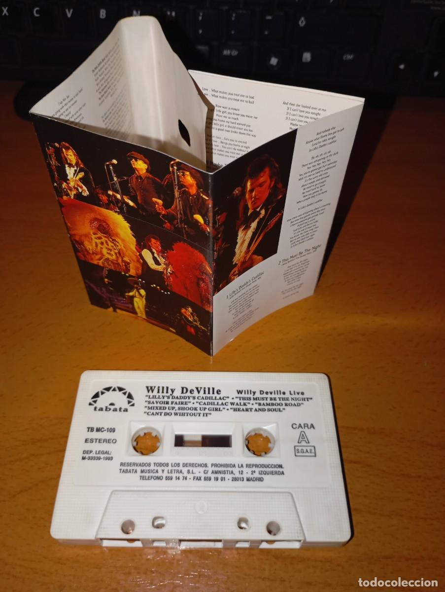 Casetes antiguos: WILLY DEVILLE &rdquo;Live&rdquo; - Foto 3